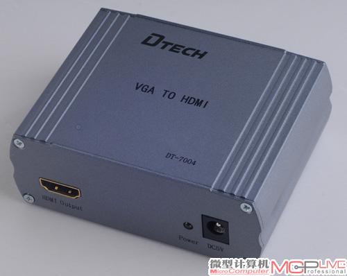 帝特DT-7004 VGA转HDMI转换器